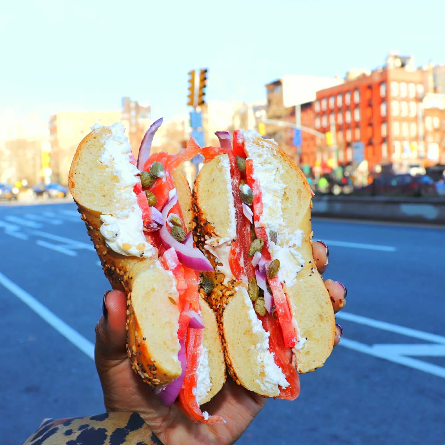 How deep is your New York Bagel, love?