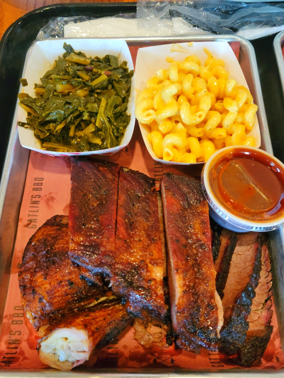 Gatlin’s BBQ Made With Love.